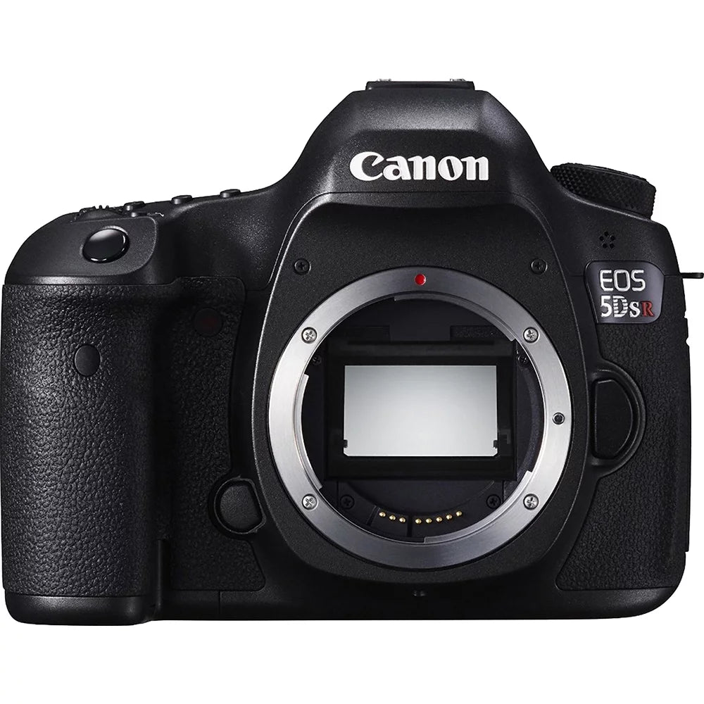 Canon EOS 5DS R 50.6MP Digital SLR Camera (Body Only) Grip Bundle includes camera, battery grip, 32GB Professional 633x SDHC Class 10 UHS-I/U3 Memory Card Up to 95 Mb/s and micro fiber cloth